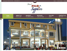 Tablet Screenshot of hotelredsapphire.com